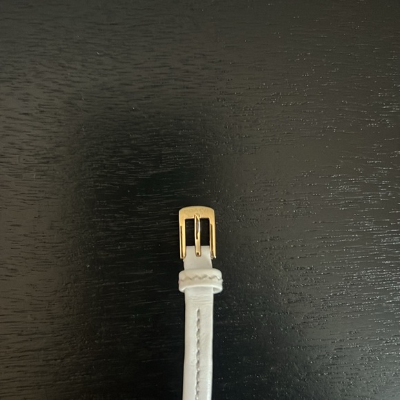 Coach White and Gold Watch with Leather Band - Picture 6 of 9